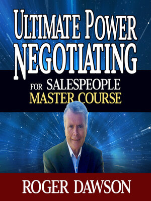 cover image of Ultimate Power Negotiating for Salespeople Master Course